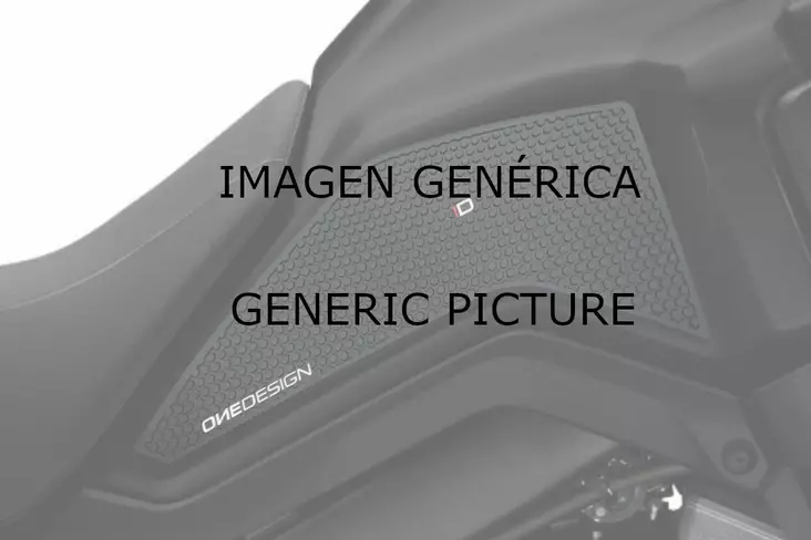 Puig Lateral Tank Pads Yamaha Mt-07 C/Black - Mallikohatiset tarrasarjat - D442960 - 1