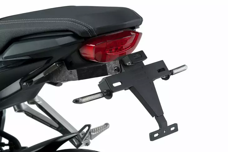 Puig License Support Honda CB650R Neo Sports Cafe C/Black - Moottoripyörän rekisterikilven telineet - D332770 - 1