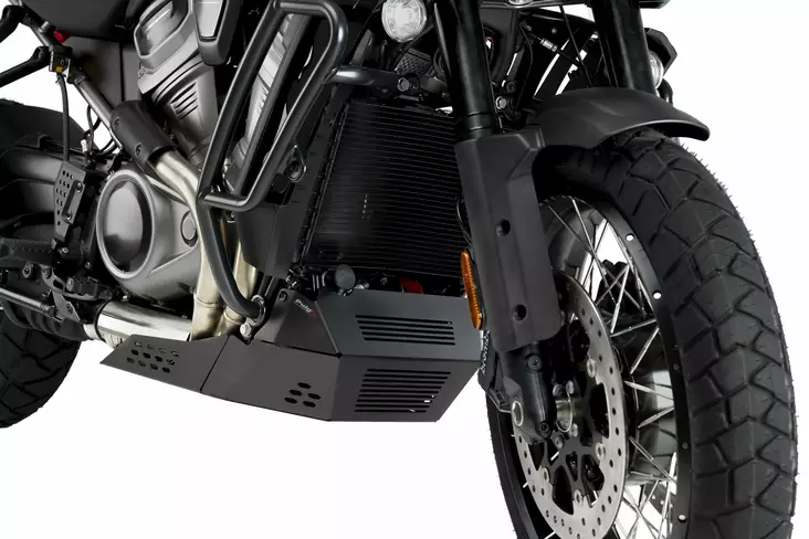 Puig Oil-Carter Guard Harley Davidson Pan America Ra - Moottoripyörän kaatumaraudat - D523750 - 1