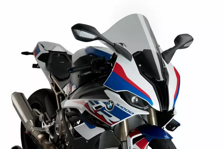 Puig R-Racer Racing Bmw S1000Rr 19' C/Smoke - Moottoripyörän katteet ja tuulenohjaimet - D337840 - 1