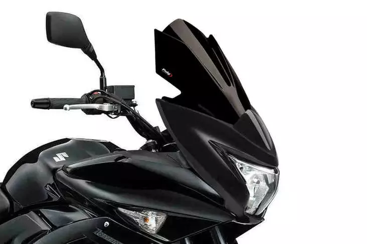Puig Racing Screen Suzuki Inazuma F 15-17'C/Black - Moottoripyörän katteet ja tuulenohjaimet - D301050 - 1