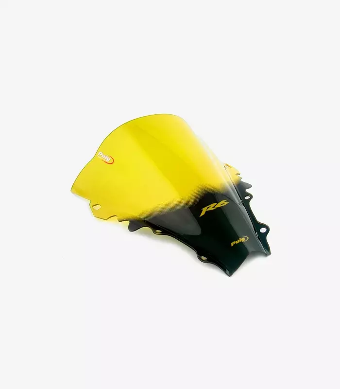 Puig Racing Screen Yamaha R6 06-07 C/Yellow - Moottoripyörän katteet ja tuulenohjaimet - D297660 - 1