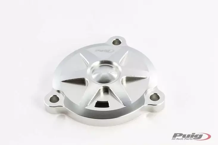 Puig Sump Cover T-Max 530 12-16'C/Silver - Moottoripyörän moottorin kopat - D301580 - 1