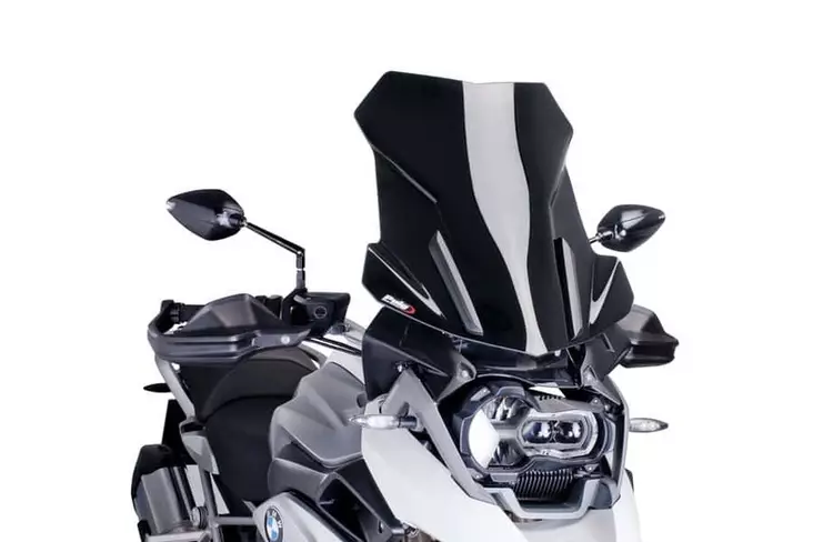Puig Touring Screen Bmw R1200Gs 13-18' C/Black - Moottoripyörän katteet ja tuulenohjaimet - D299770 - 1