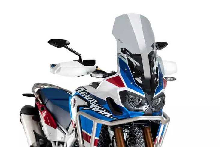 Puig Touring Screen Crf1000L Africa Twin 16'-18' C/Smok - Moottoripyörän katteet ja tuulenohjaimet - D301800 - 1