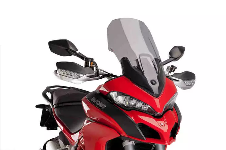 Puig Touring Screen Ducati Mulstistrada 950/1200/1260/S - Moottoripyörän katteet ja tuulenohjaimet - D301010 - 1