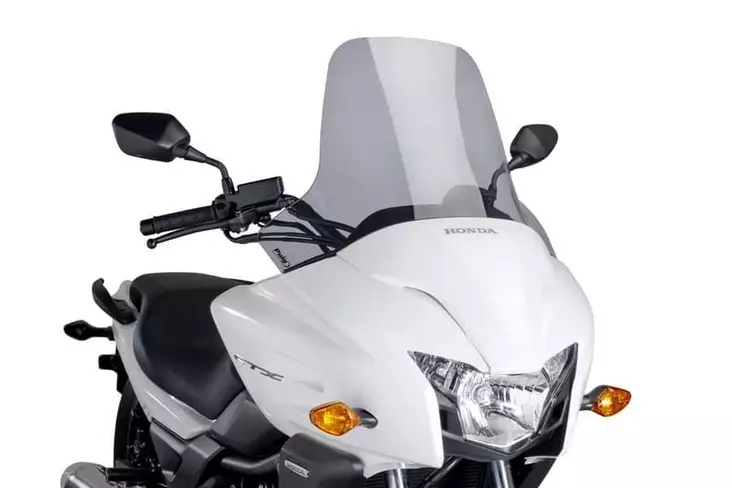 Puig Touring Screen Honda Ctx700 14'-17' C/Smoke - Moottoripyörän katteet ja tuulenohjaimet - D300570 - 1
