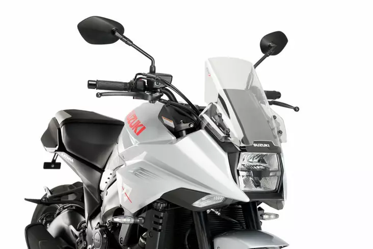 Puig Touring Screen Suzuki Katana 19' C/Clear - Moottoripyörän katteet ja tuulenohjaimet - D338070 - 1
