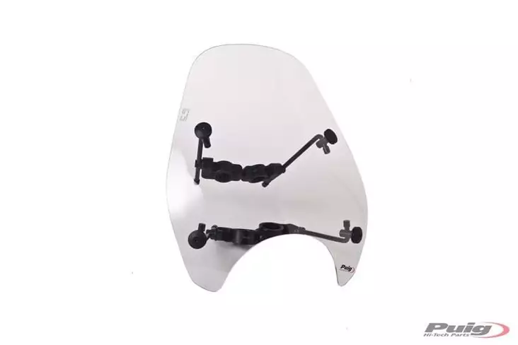 Puig Windshield + Fix Modelo Custom I C/Clear - Moottoripyörän katteet ja tuulenohjaimet - D296660 - 1