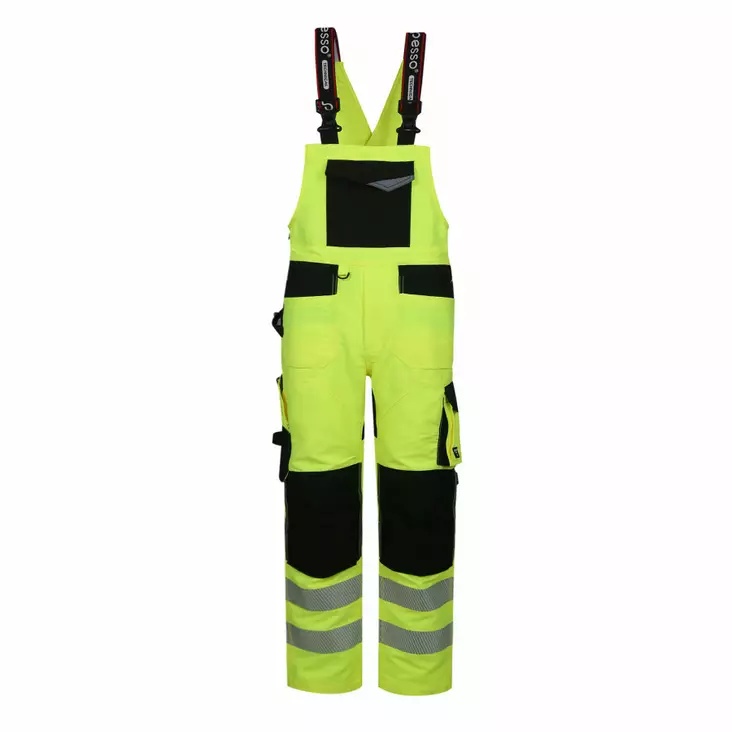 Puolihaalarit uranus flexpro huomioväri cl2, keltainen c56-58/200, pesso - Hi-Vis haalarit - 503-DP135G-C58-200 - 1