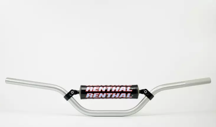 Renthal Ohjaustanko+Pehmuste 784 YZ85 02-.. CRF150 07-.. Mini Racer Silv. - Moottoripyörän ohjaustangot - D446120 - 1