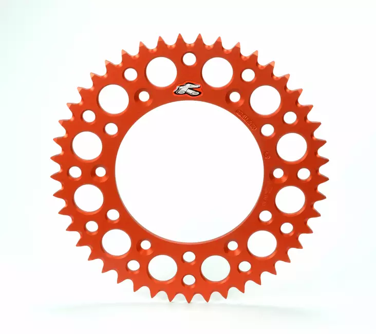 Renthal Takaratas SX50 14- 40t P Oranssi - Moottoripyörän takarattaat - D446040 - 1