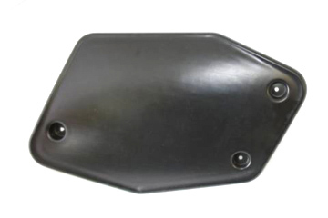 Rox Numeropohja taakse (pari) - Moottorikelkan numeropohjat - D113160 - 1