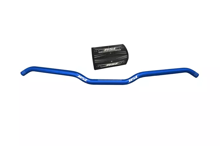 RSI Ohjaustanko Hustler Alu Full 22m 13degree hooked 1" rise - Tumman Sininen - Moottorikelkan ohjaustangot - D303470 - 1