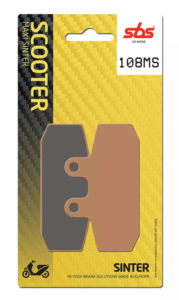 Sbs Jarrupalat Maxi Sinter - Mopon ja skootterin jarrupalat - D111290 - 1