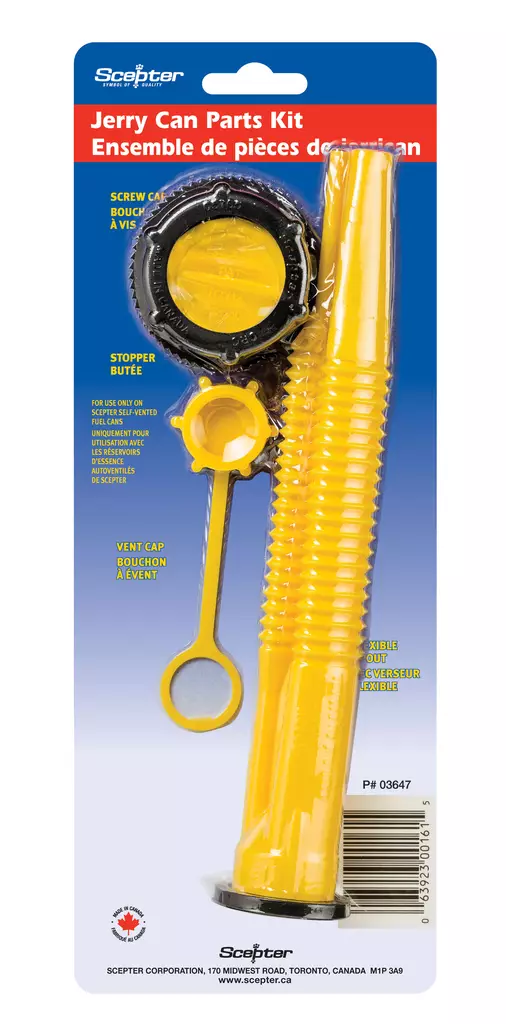 Scepter Varaosasarja polttoainekanisteriin (JCA4) - Polttoainekanisterit - D483030 - 1