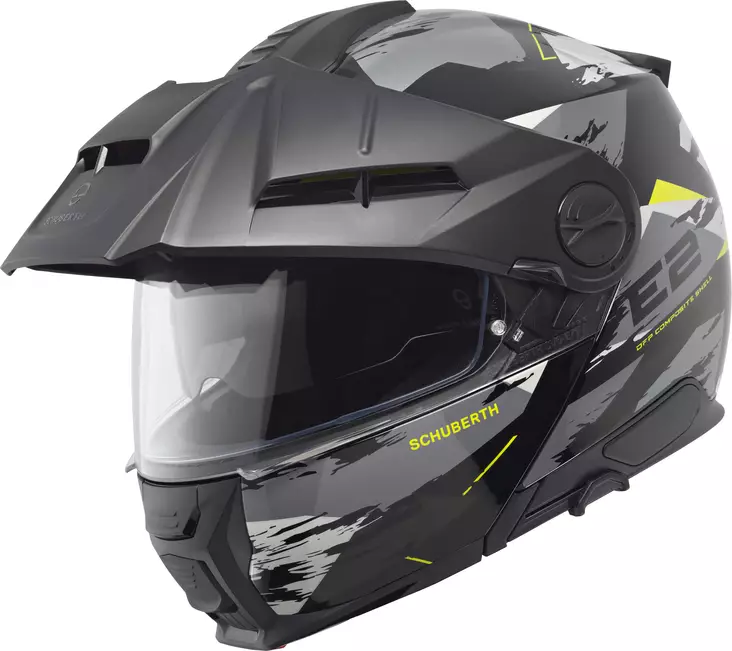 Schuberth Kypärä E2 Trail Keltainen - Avattavat kypärät - D528680 - 1