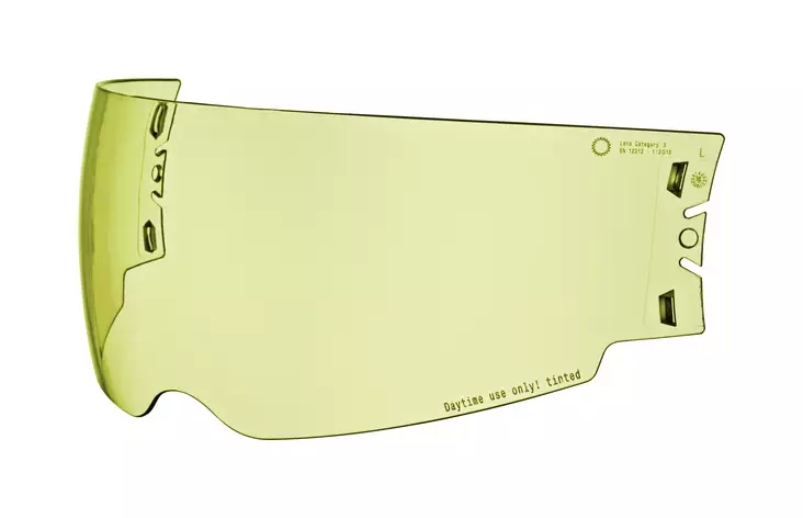 Schuberth M1 (53-63) C4,C3Pro,C3,E1,S2 sun visor high definition yellow (60-65) - Kypärän visiirit - D199760 - 1