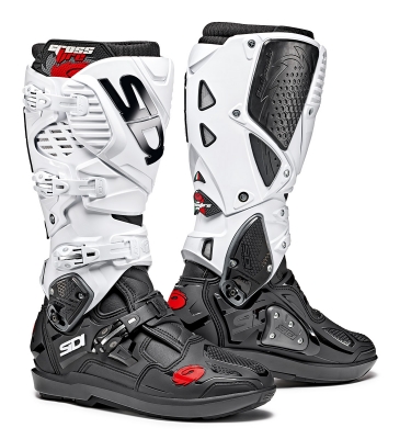 SIDI Crossfire 3 SRS MX Saapas musta/valkoinen - Crossi ajosaappaat - D269850 - 1
