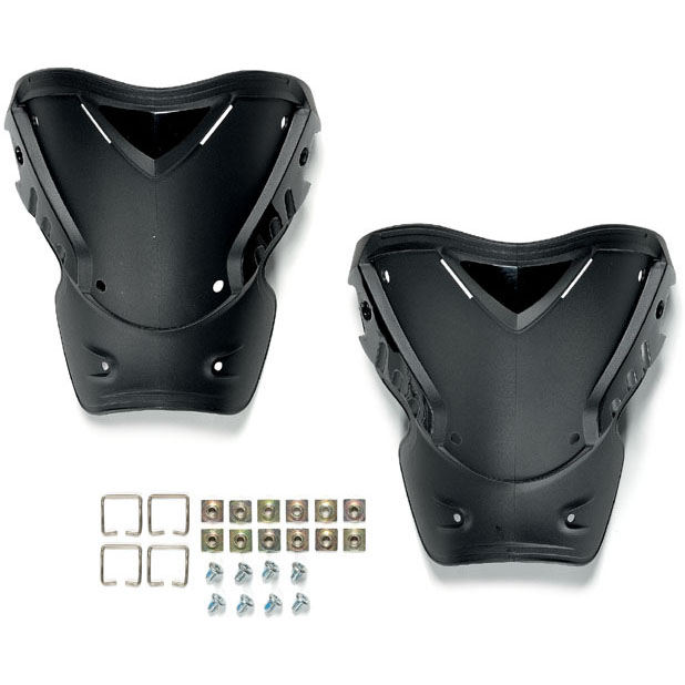 Sidi Vortice nylon inner shin plate black - Moottoripyötä ajosaappaat - D88480 - 1