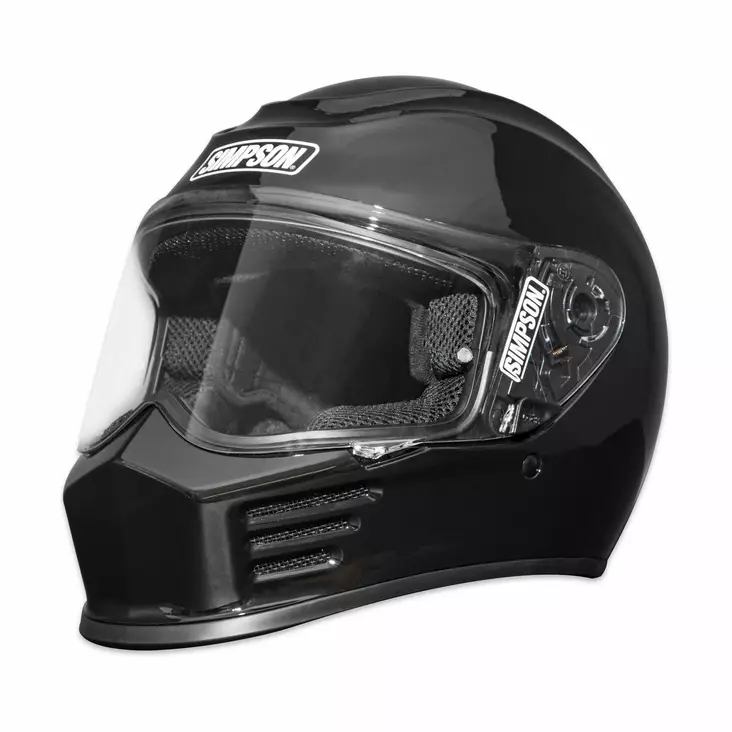 SIMPSON Kypärä Speed 06 solid musta - Motorsport varaosat ja tarvikkeet - D491030 - 1