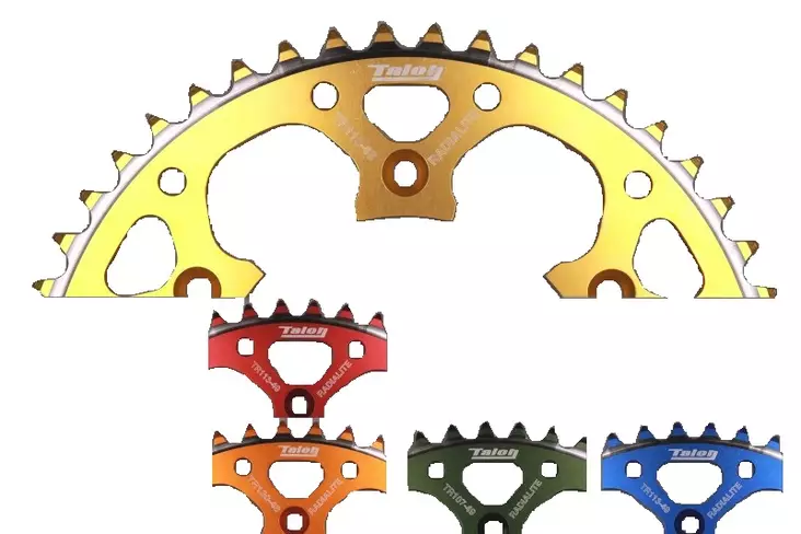 TALON Takaratas TR107RL Kulta KX/KXF/125- 82-,RMZ250 -06 50 - Moottoripyörän takarattaat - D229870 - 1
