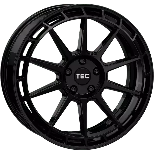 TEC Speedwheels GT8 Black glossy CB: 72.5 alumiinivanne 8.5x19 - 19-tuumaiset alumiinivanteet - 499-180280 - 1