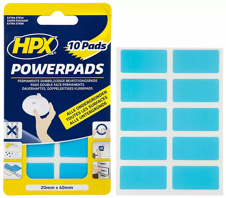 Teippipala 10kpl kaksipuolinen kirkas 2 - Teipit ja suojaus - LX5570 - 1