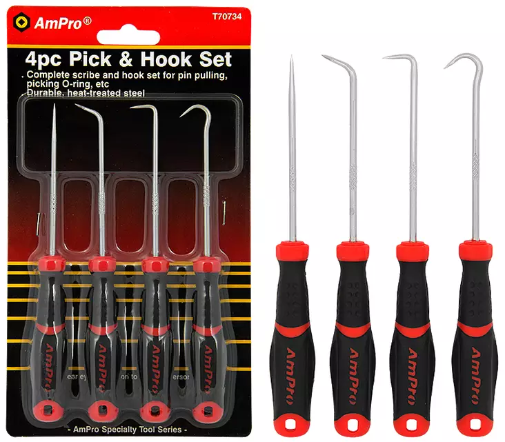 Tiivistekoukkusarja 4-os - Moottorityökalut - LX5760 - 1