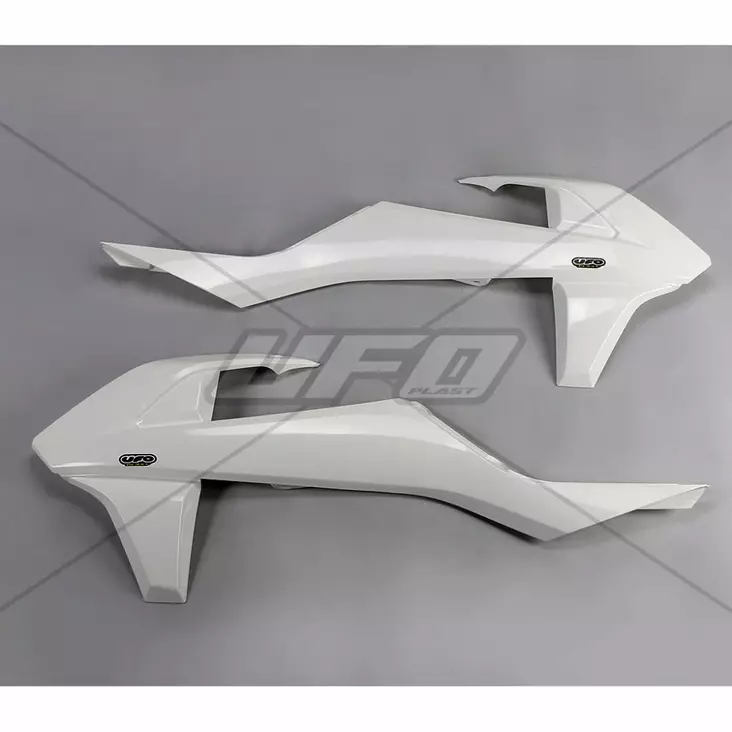 UFO Ilmanohjaimet KTM125-525 SX/SXF 16-18 EXC/EXC-F 17-19 Valkoinen 047 - Offroad ilmanohjaimet - D219740 - 1