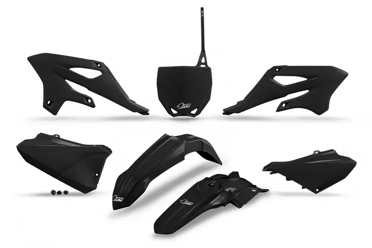 UFO Muovisarja 5-osainen Musta 001 YZ85 2022- - Offroad muovisarjat - D434710 - 1