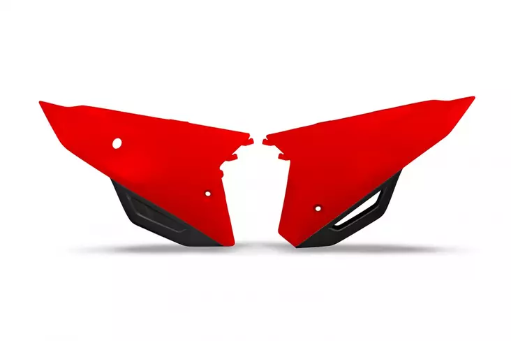 UFO Sivunumerokilvet CRF250R/RX 22-24 CRF450R/RX 21-24 Punainen - Offroad ilmanohjaimet - D396380 - 1