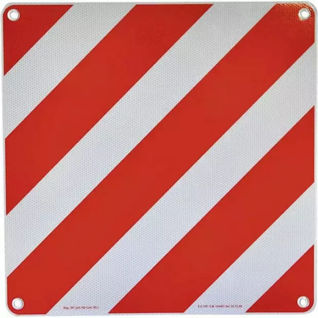 Varoitusmerkki italiaan/espanjaan, 500 x 500 mm - Tarvikevaraosat - 021000380 - 1