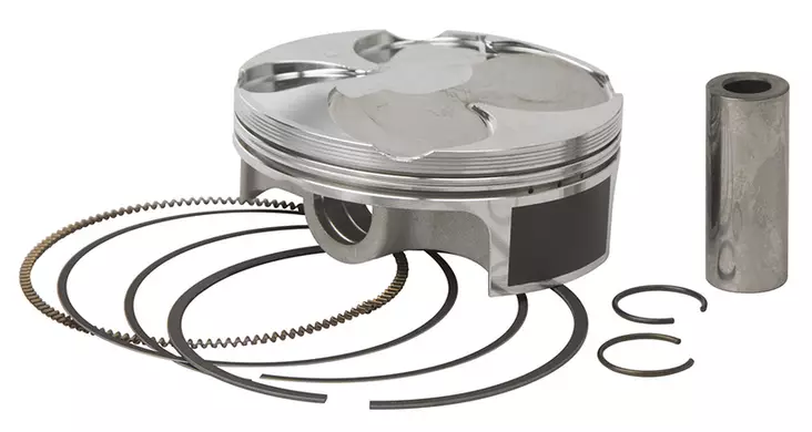 Vertex Piston kit HO CRF250R Compr 14,1:1 2014-15 76,77mm - Moottoripyöräm männät ja mäntäsarjat - D477330 - 1