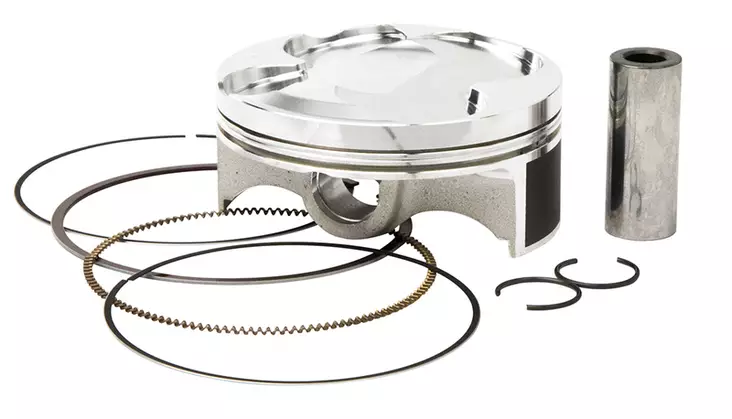 Vertex Piston kit SU RMZ250 Compr 13,4:1 2007-09 76,98mm - Moottoripyöräm männät ja mäntäsarjat - D478160 - 1