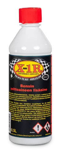 X-1R polttoaineen lisäaine + booster (bensiini) 500ml - Voiteluaineet - D538790 - 1