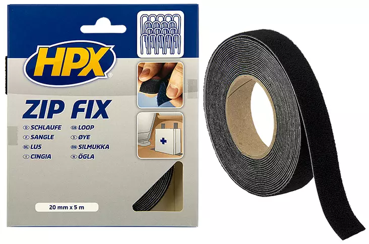 Zip fix silmukka 20mm x 5m - Työkalut - LX5250 - 1