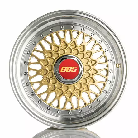 885 Classic RS Gold alumiinivanne 8.5x17 - 17-tuumaiset alumiinivanteet - 499-55201 - 2