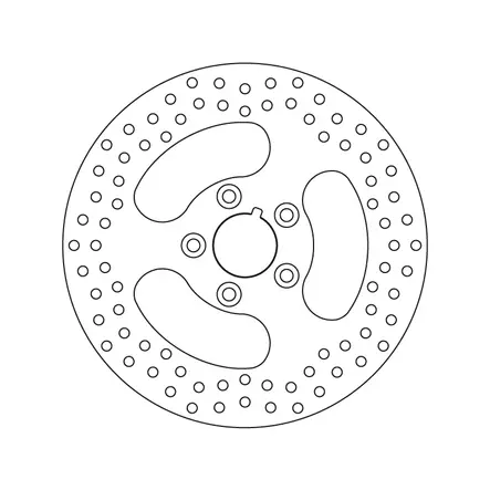 Brembo Serie Oro jarrulevy - Moottoripyörän jarrulevyt - D122891 - 1