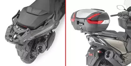 Givi Rear Rack Kymco Ak 550 (2023) - Kiinnityssarjat ja tavaratelineet - D501531 - 1