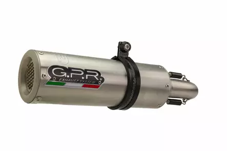 GPR Aprilia Rsv4 2009/14 EC-Approv. slip-on exhaust catalized M3 Inox - Moottoripyörän äänenvaimentimet - D425201 - 2