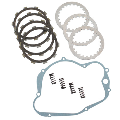 Kytkinlevysarja & Välilevyt & Tiiviste & Jouset, Minarelli AM6 - Mopon kytkinlevyt ja jousisarjat - D353571 - 1