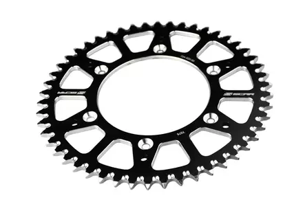 Scar Alu Sprocket - KAWASAKI KX KXF - 51 Teeth - Black color - Moottoripyörän takarattaat - D480751 - 1