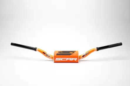 Scar Handlebar O² COLOR Ø28,6 (1 1/8”) - Villopoto/Stewart - ORANGE Bar - ORANGE - Moottoripyörän ohjaustangot - D480631 - 1