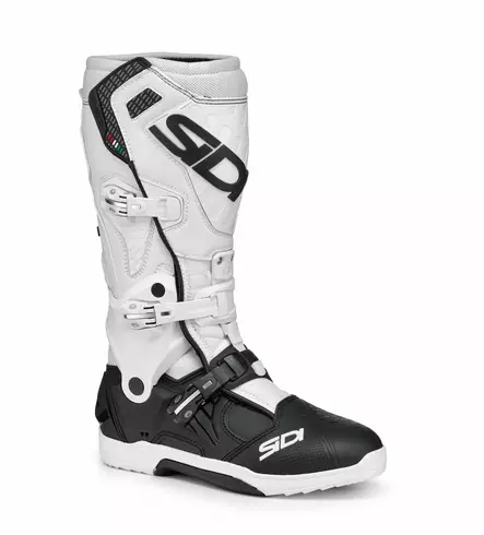Sidi Crossair MX Saapas Musta Valkoinen - Crossi ajosaappaat - D490231 - 1