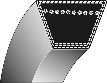 Trapezoidal belt a95 epdm - Stiga varaosat - 135062003-1 - 1