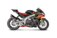 Akrapovic Track Day Link Pipe väliputki (titaani) Aprilia RSV4 (2021-2024) - Moottoripyörän väliputket - D417141 - 2