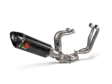 Akrapovic Track Day Link Pipe väliputki (titaani) Aprilia RSV4 (2021-2024) - Moottoripyörän väliputket - D417141 - 1