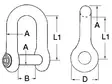 Ankkuri sakkeli 8-mm - Veneen ankkuritarvikkeet - D122981 - 2