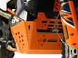 AXP Adventure TOURING Skid Plate HDPE 8mm Orange KTM790/890 Adventure/R/Rally - Moottoripyörän pohjapanssarit - D500681 - 4